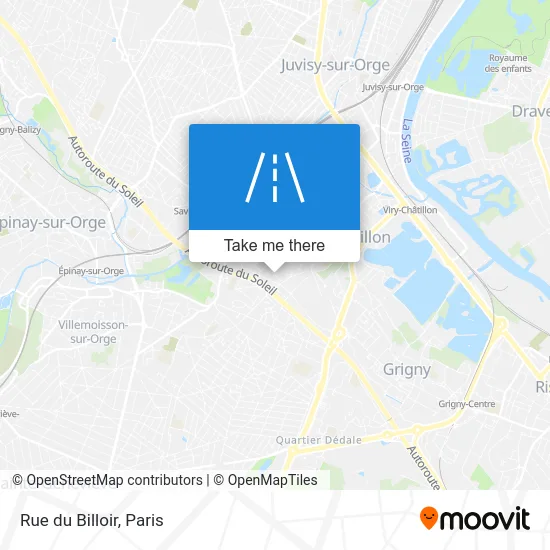 Rue du Billoir map