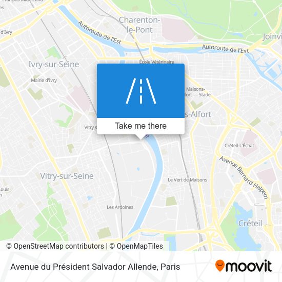 Avenue du Président Salvador Allende map