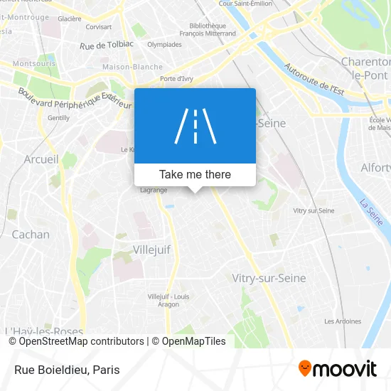 Rue Boieldieu map