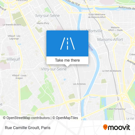 Rue Camille Groult map