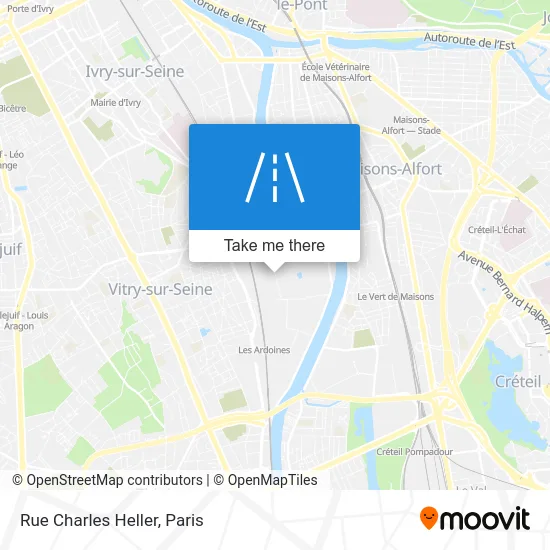 Rue Charles Heller map