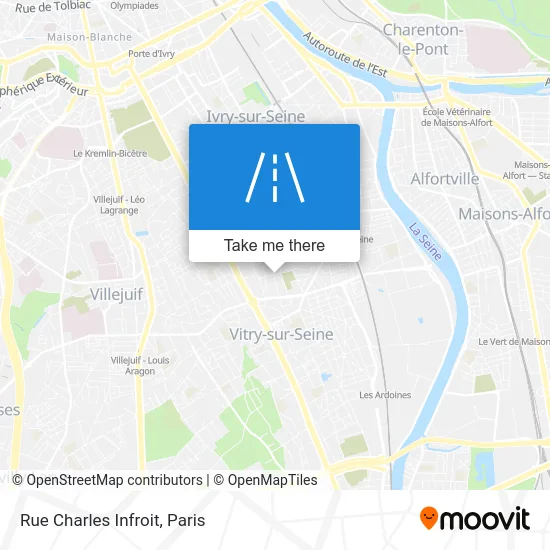 Rue Charles Infroit map