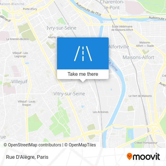 Rue D'Alègre map