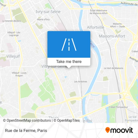 Rue de la Ferme map