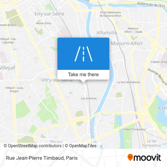 Rue Jean-Pierre Timbaud map
