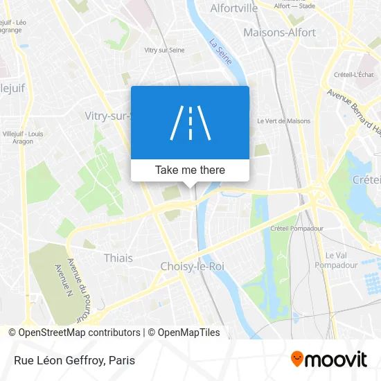 Rue Léon Geffroy map