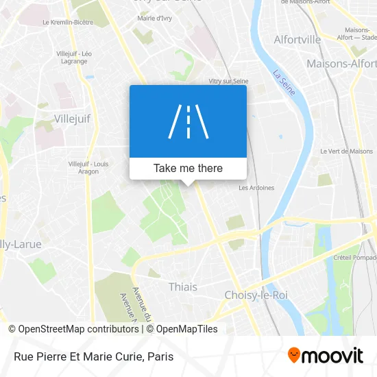 Rue Pierre Et Marie Curie map