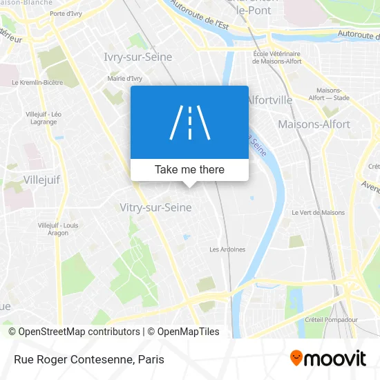 Rue Roger Contesenne map