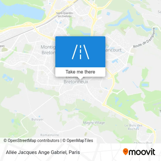 Allée Jacques Ange Gabriel map