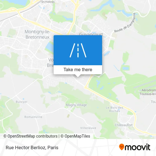 Rue Hector Berlioz map