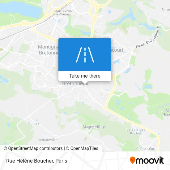 Rue Hélène Boucher map