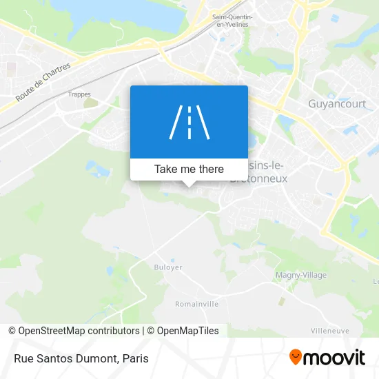 Rue Santos Dumont map