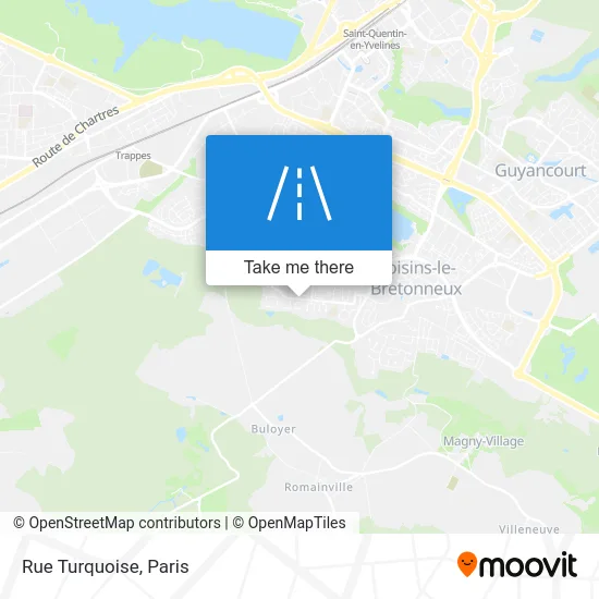 Rue Turquoise map