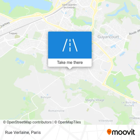 Rue Verlaine map