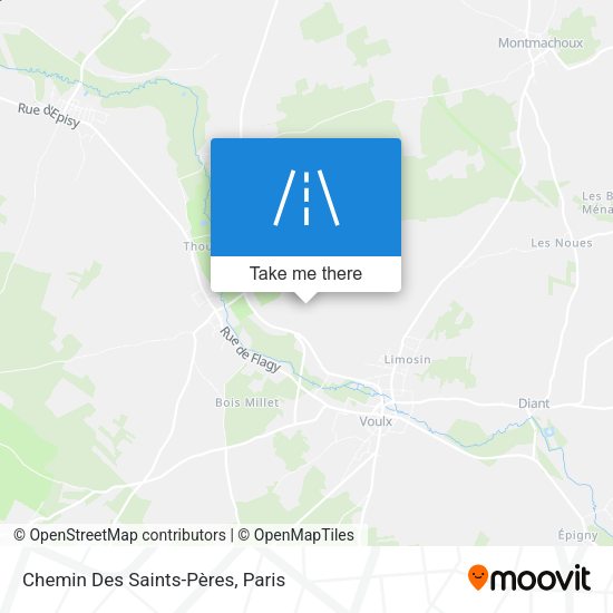 Chemin Des Saints-Pères map