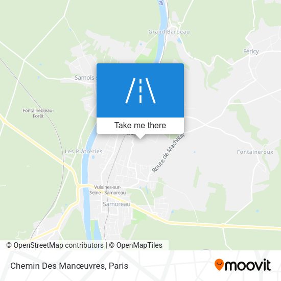 Chemin Des Manœuvres map