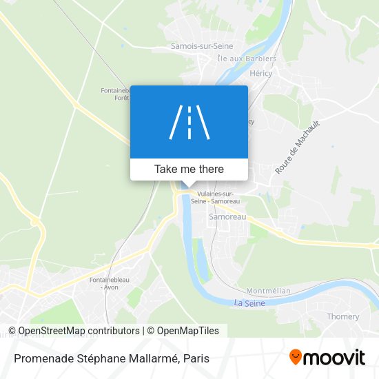 Promenade Stéphane Mallarmé map
