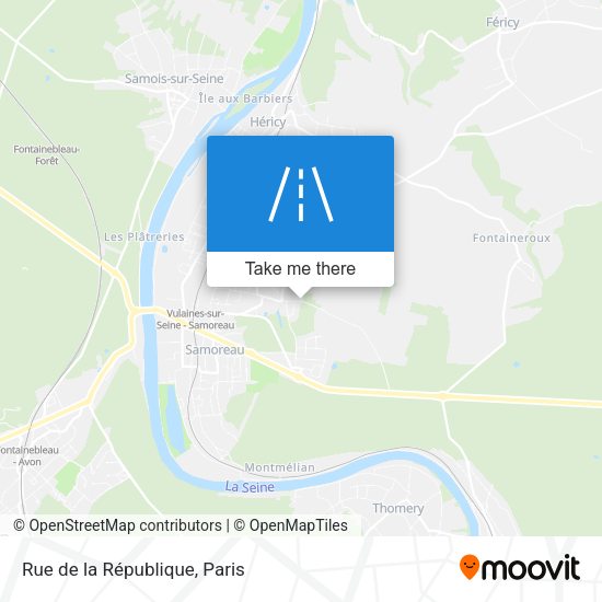 Rue de la République map