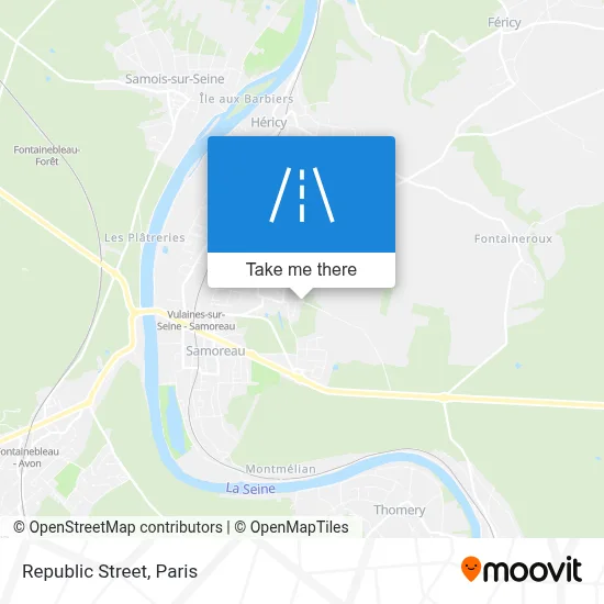Rue de la République map