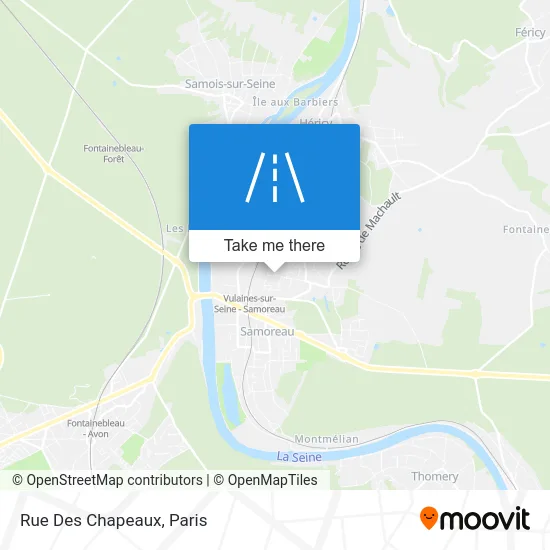 Rue Des Chapeaux map