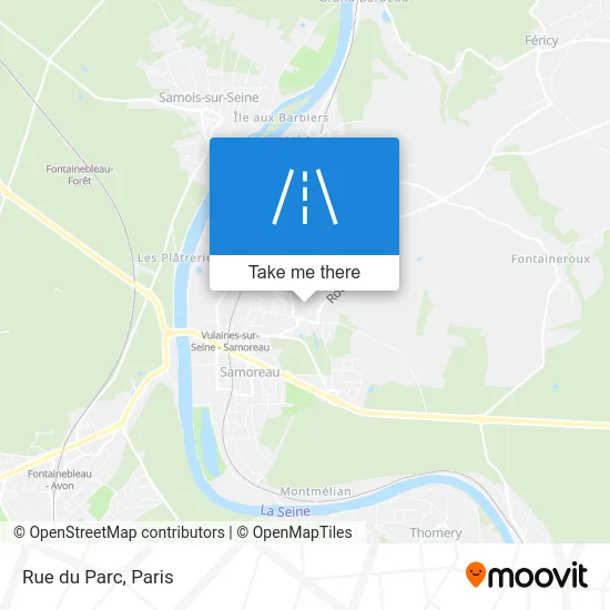 Rue du Parc map