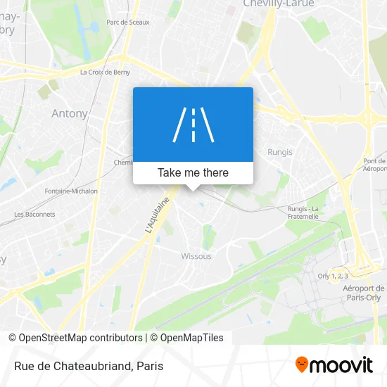 Rue de Chateaubriand map