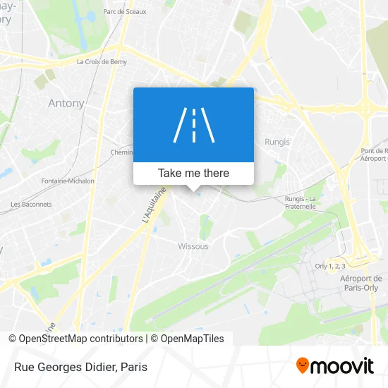 Rue Georges Didier map