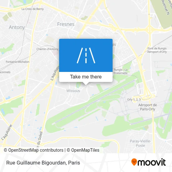 Rue Guillaume Bigourdan map