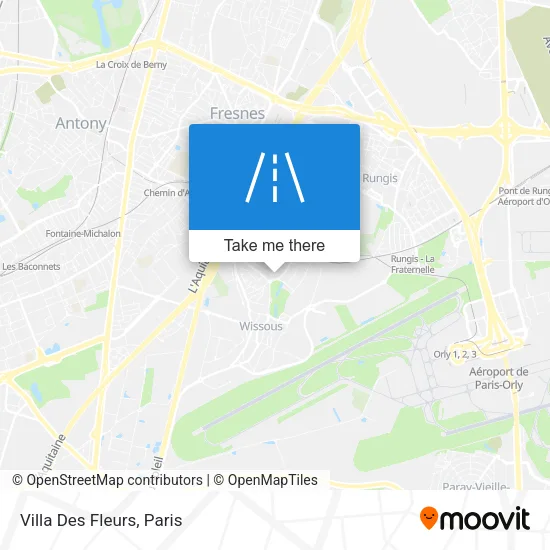 Villa Des Fleurs map