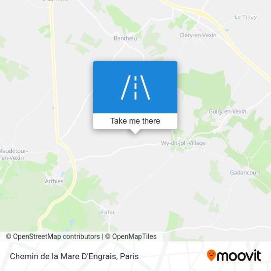 Chemin De La Mare D'Engrais map