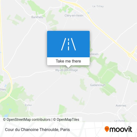 Cour du Chanoine Théroulde map