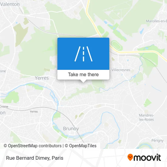 Rue Bernard Dimey map