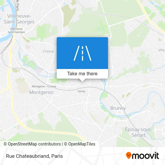 Rue Chateaubriand map