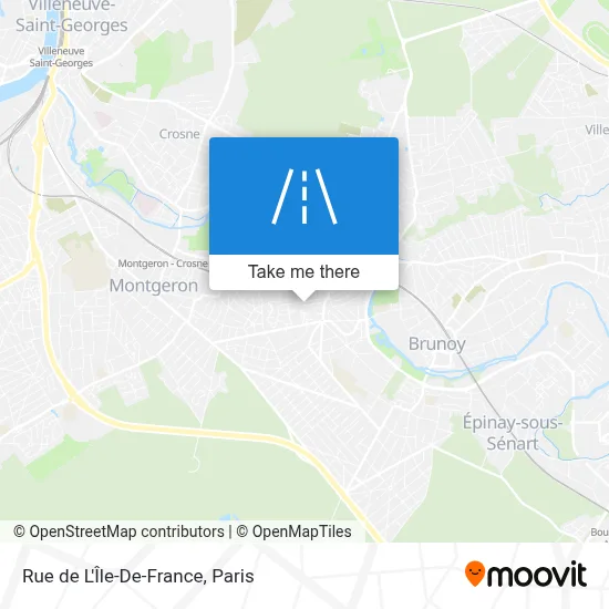 Rue de L'Île-De-France map