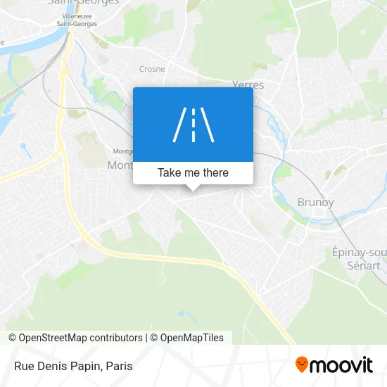 Rue Denis Papin map