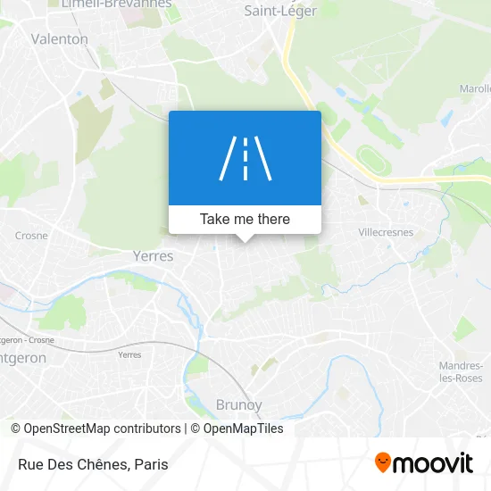 Rue Des Chênes map