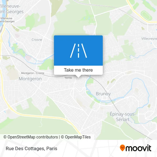 Rue Des Cottages map