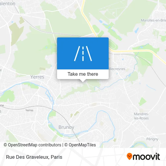 Rue Des Graveleux map