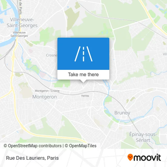 Rue Des Lauriers map