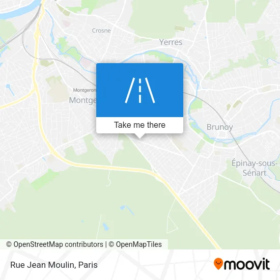Rue Jean Moulin map