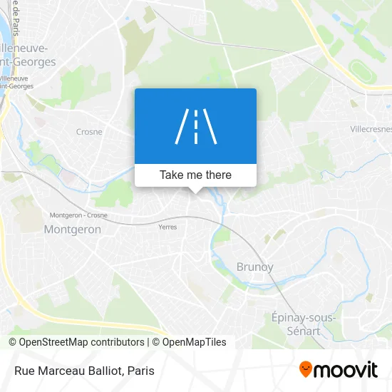 Rue Marceau Balliot map