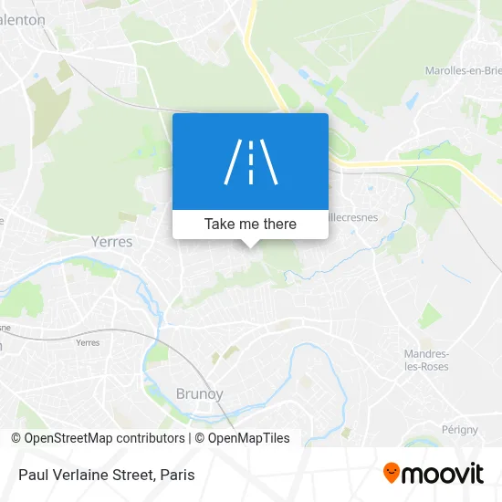 Rue Paul Verlaine map