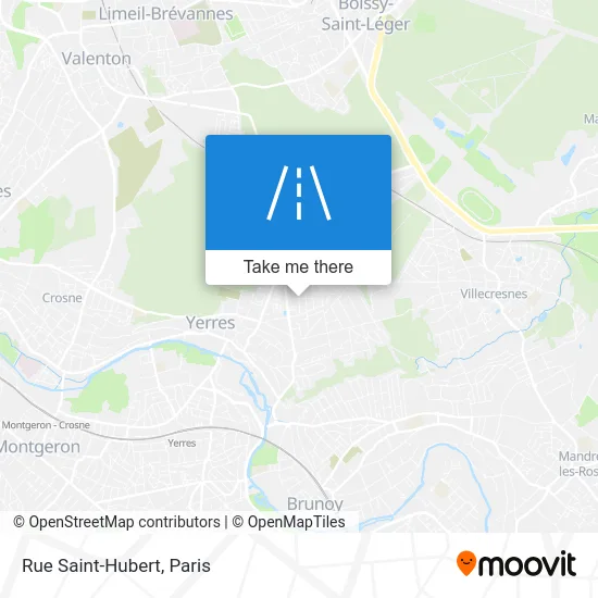 Rue Saint-Hubert map