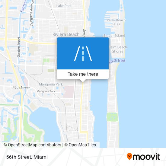 Mapa de 56th Street