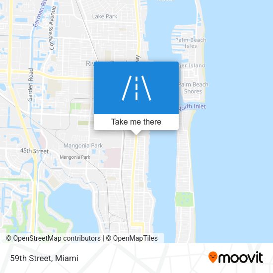 Mapa de 59th Street
