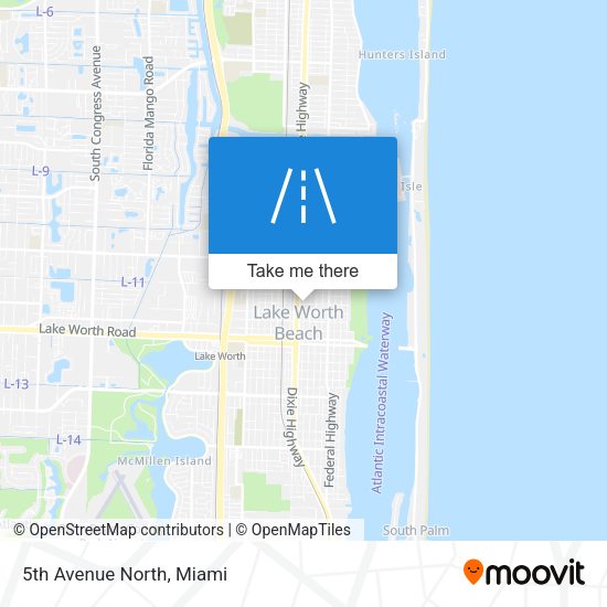 Mapa de 5th Avenue North