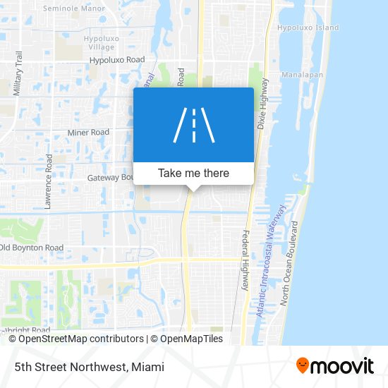 Mapa de 5th Street Northwest