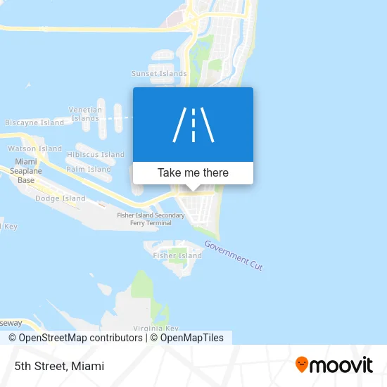 5th Street map