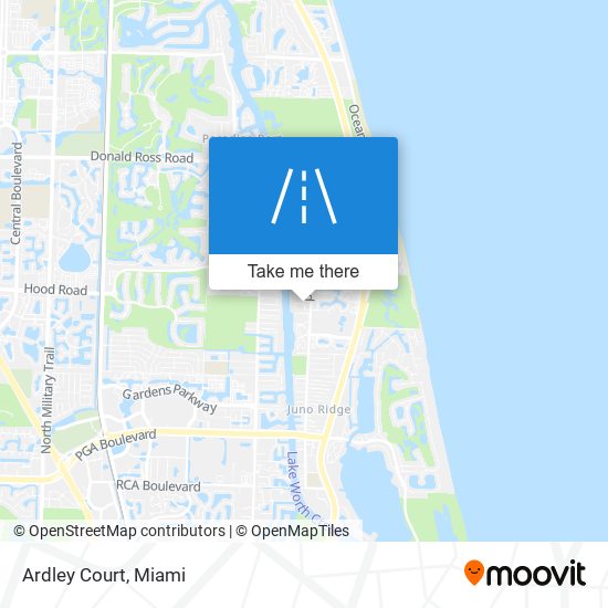 Ardley Court map