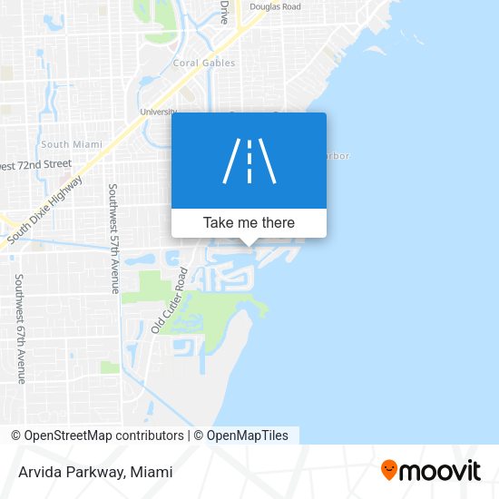 Mapa de Arvida Parkway
